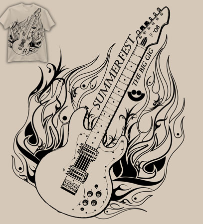 Guitar Flame Page